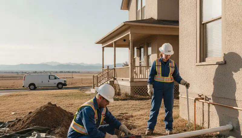 Plumbing repair technician serving Fort Collins, CO for residential and commercial plumbing service