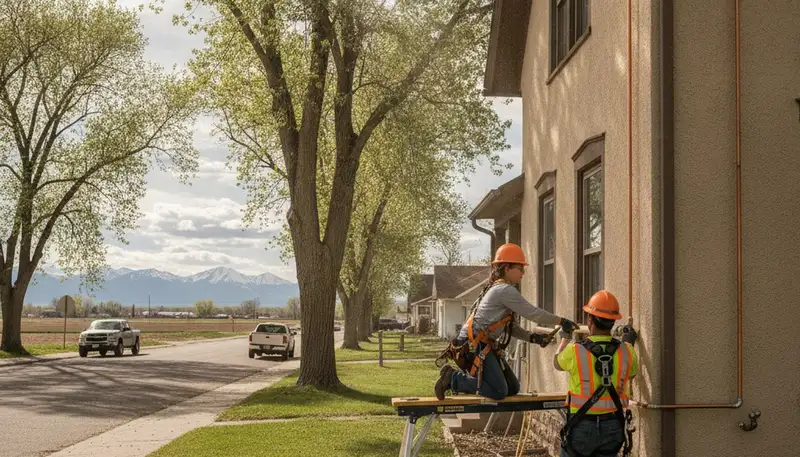 Fort Collins, CO plumber repairing a pipe for reliable residential plumbing service
