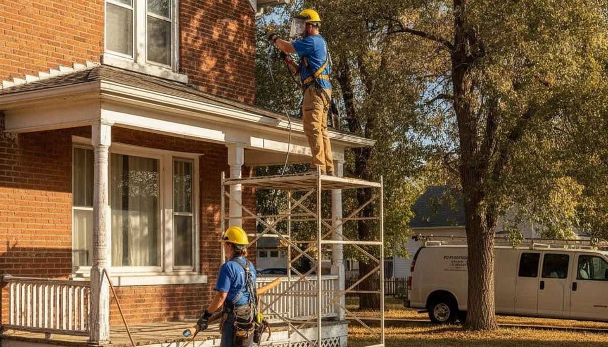 Fort Collins, CO plumber repairing a residential pipe for plumbing service