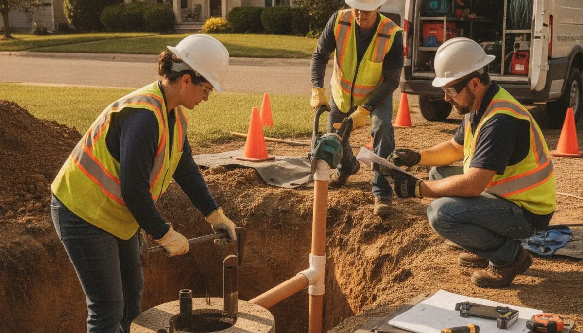 Septic repair technician serving Fort Collins, CO homes with fast, reliable plumbing service