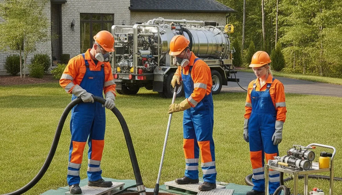 Septic tank cleaning service in Fort Collins, CO for residential plumbing maintenance